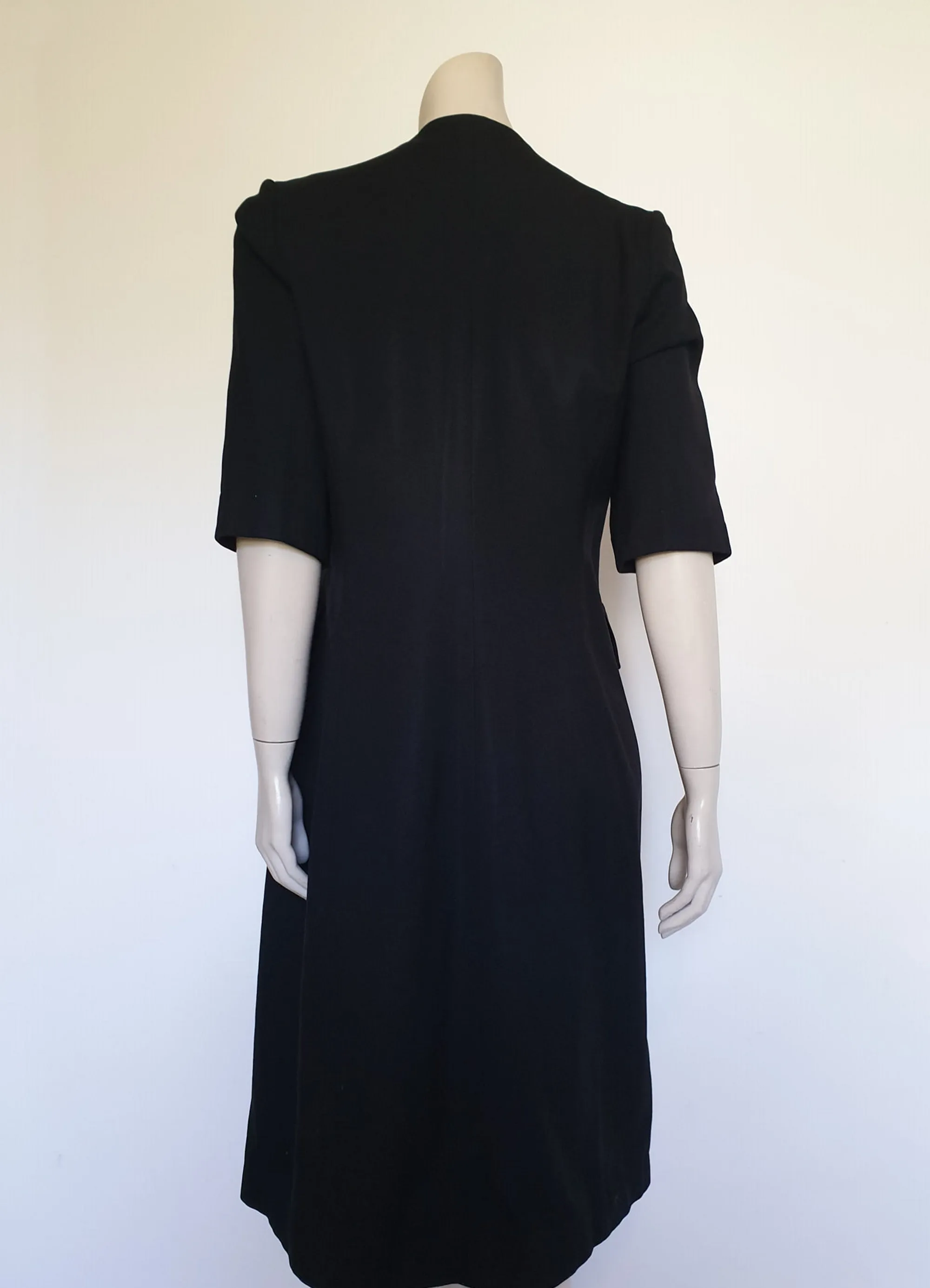 1940s Short Sleeved Coat by Vanstone - M