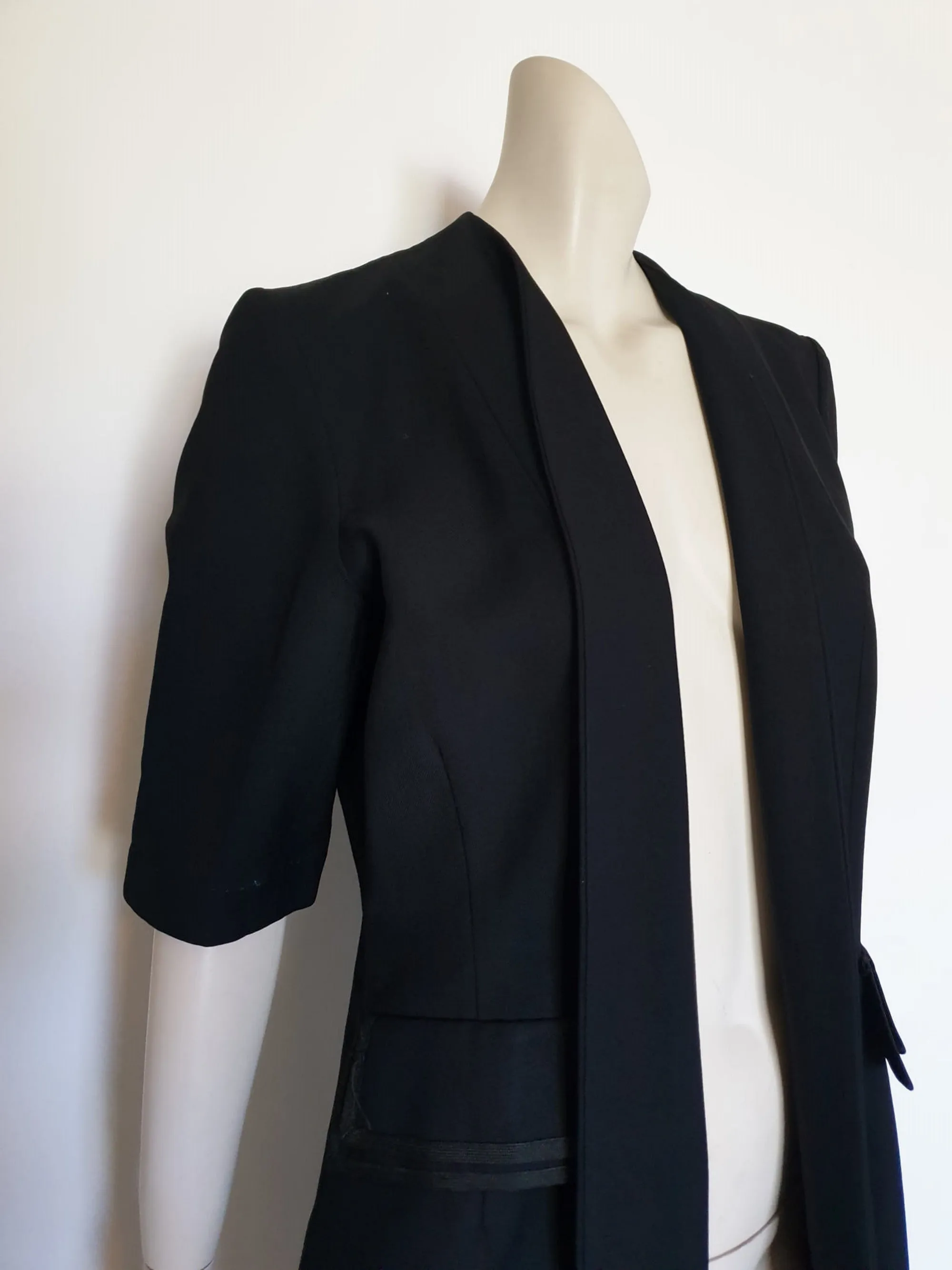 1940s Short Sleeved Coat by Vanstone - M
