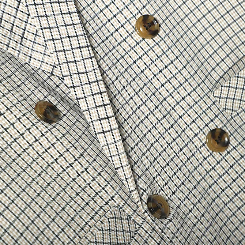 Back To Work Plaid Blazer