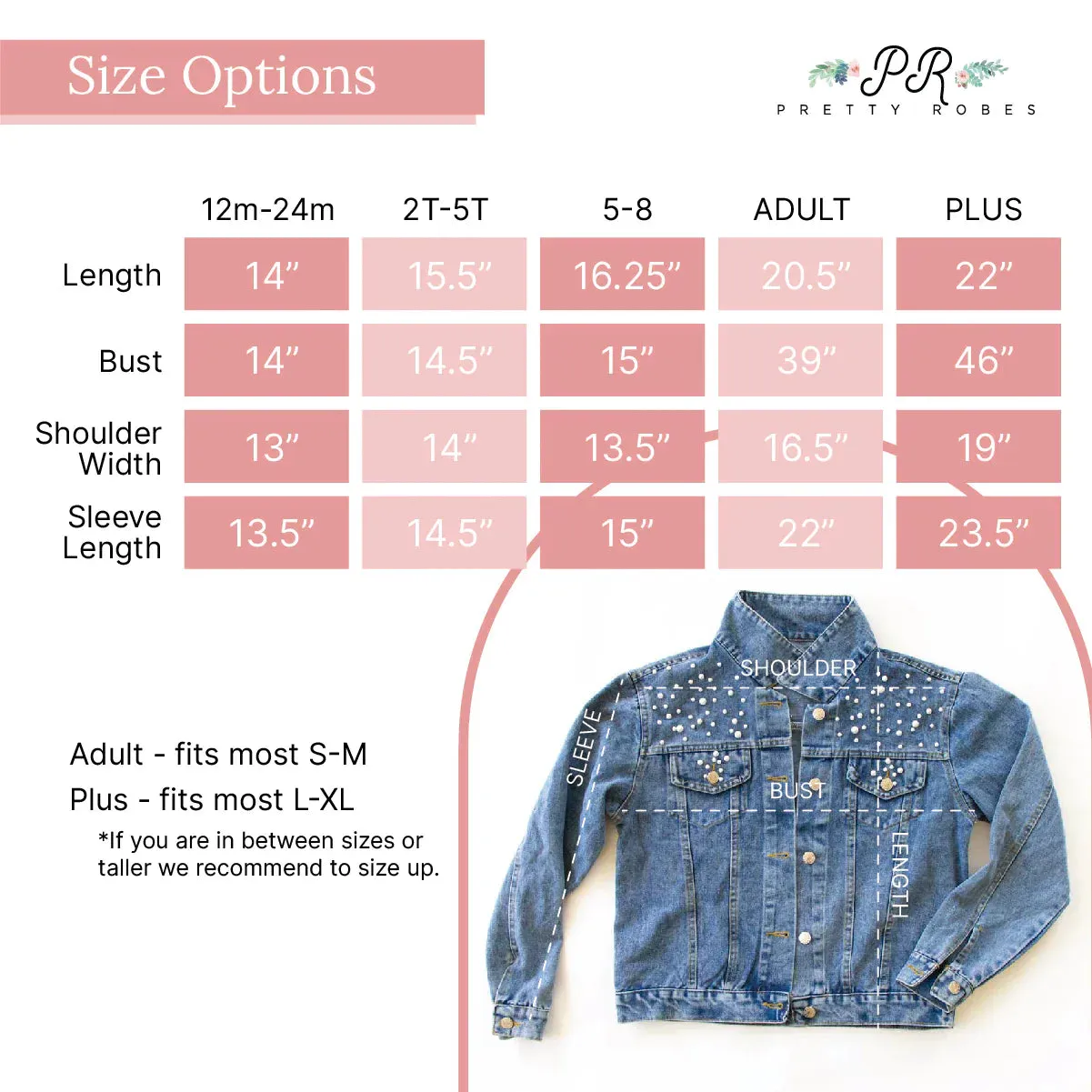 (Blue Pearl) Pet Denim Jacket