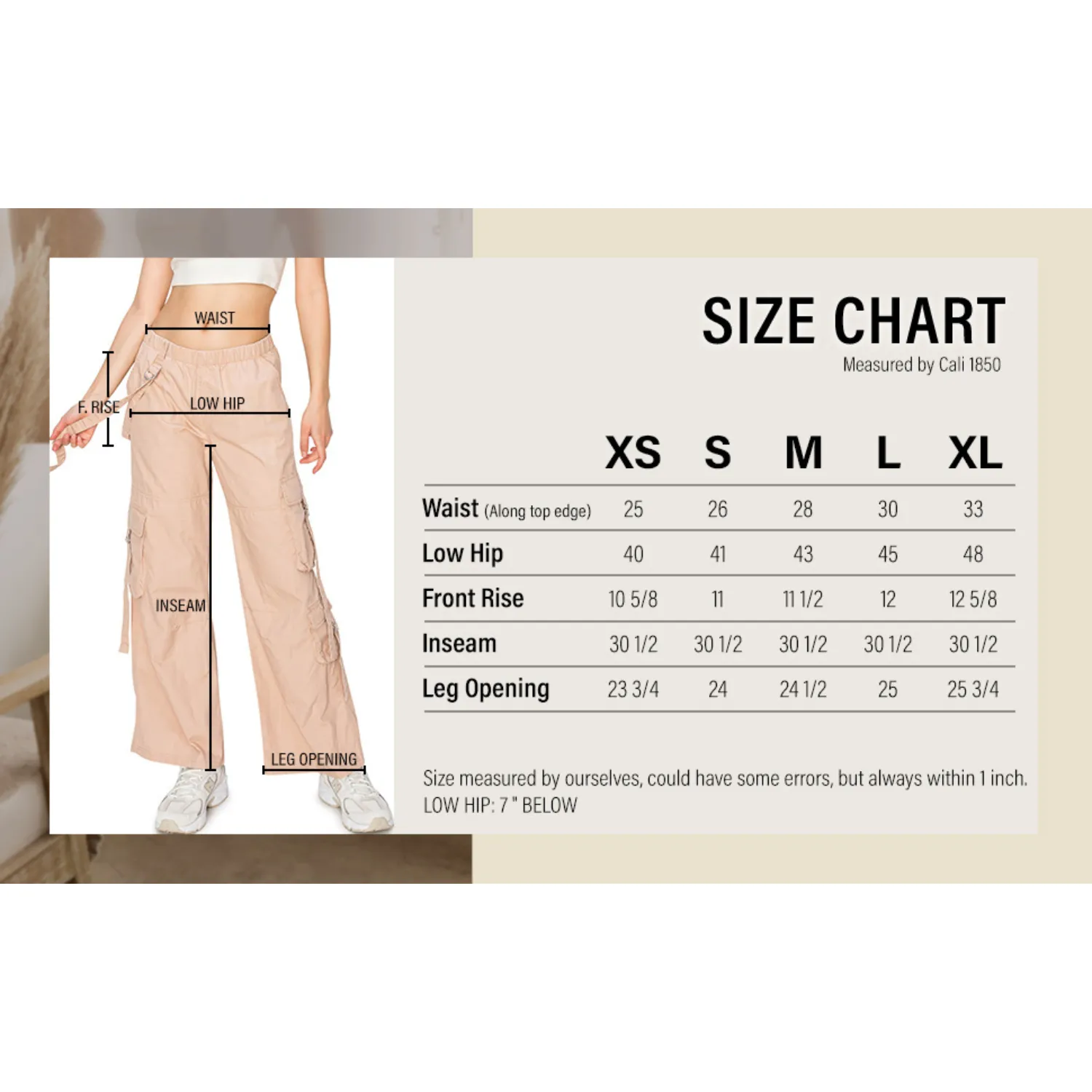 Cargo Parachute Pull On Pants - Cypress