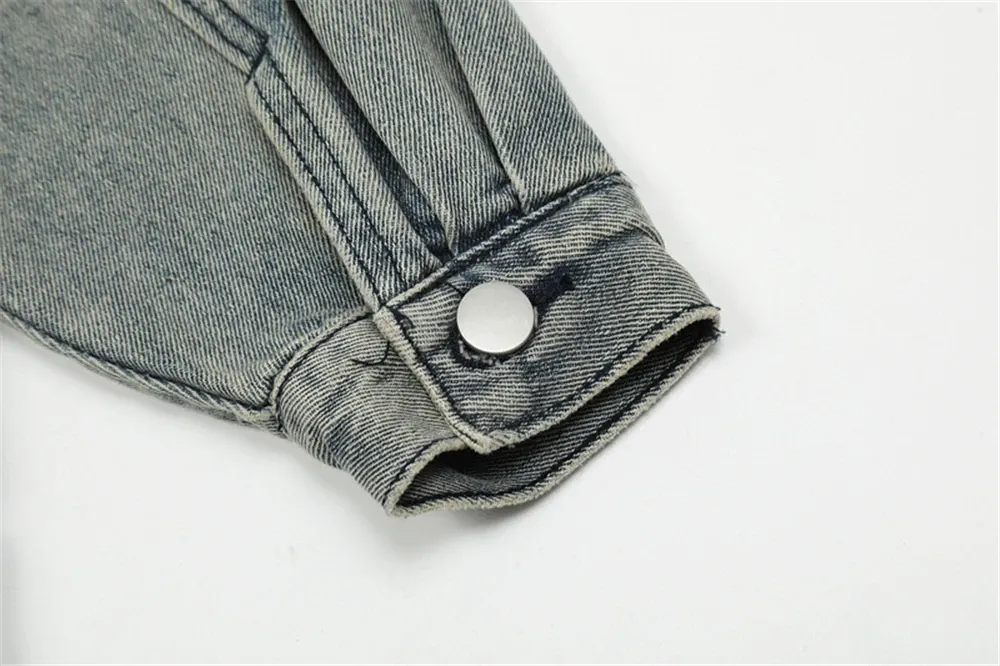 'Drifter' Hooded Denim Jacket