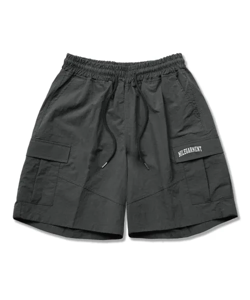 ELASTIC MIC CARGO PANTS