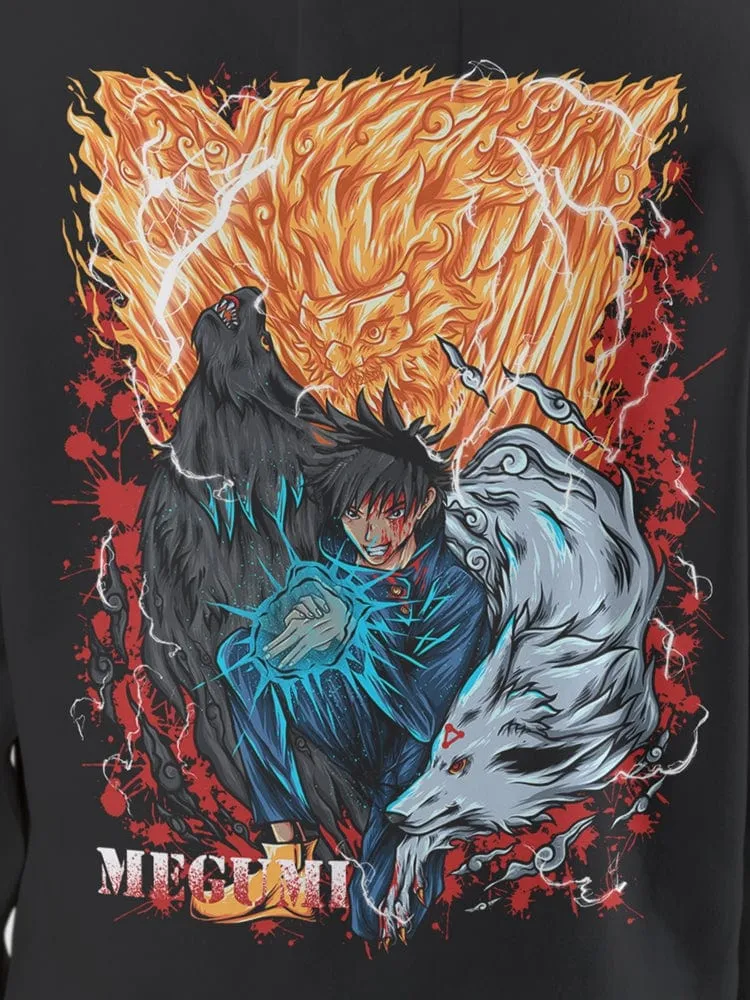 Exclusive Fushiguro Megumi Hoodie - Premium Jujutsu Kaisen Anime Apparel for True Fans