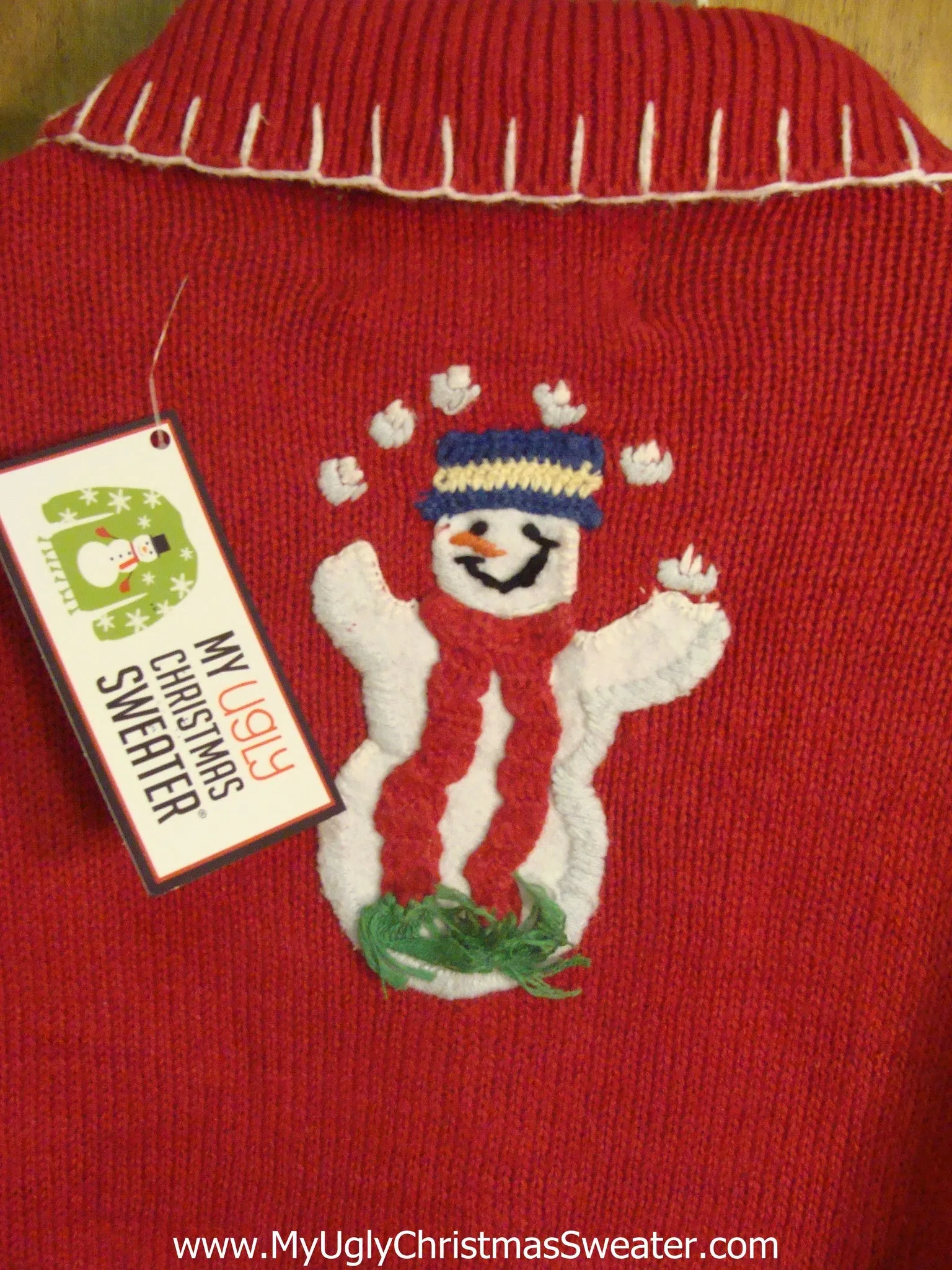 Fun in the Snow Horrible Christmas Sweater