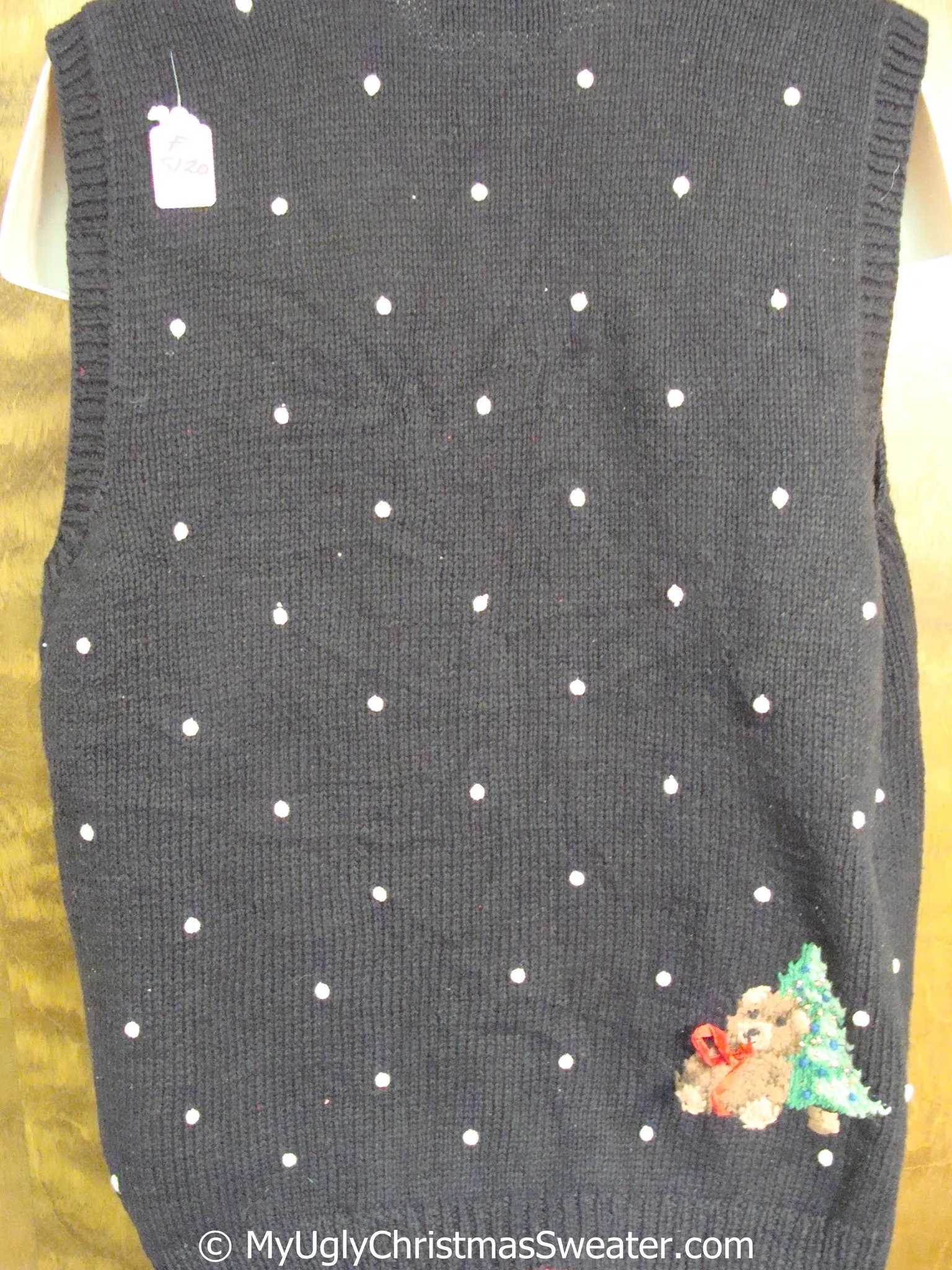 Funny Cute Bears Cheap Christmas Sweater Vest