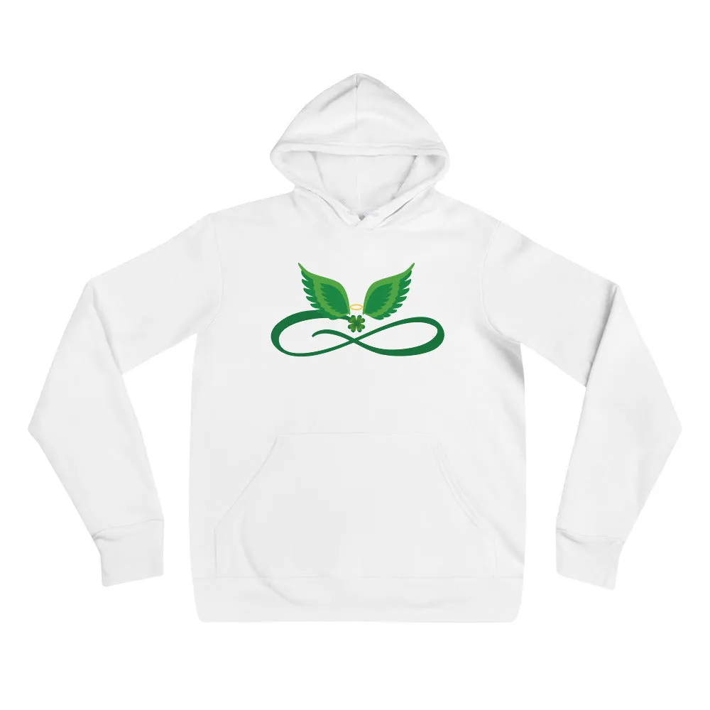 Green Leaf graphic print unisex hoodies