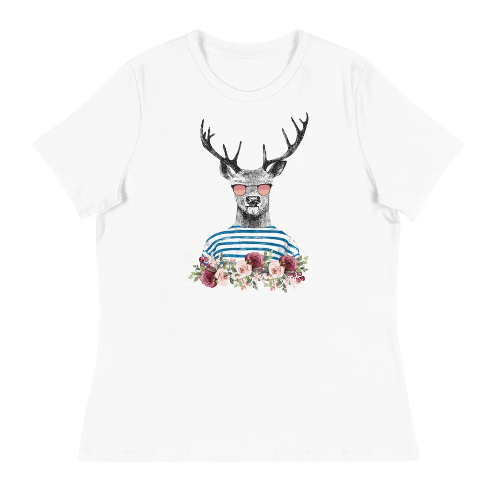 I'm so cool deer Women's Relaxed T-Shirt