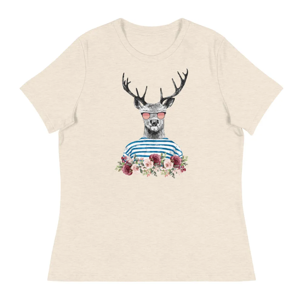 I'm so cool deer Women's Relaxed T-Shirt
