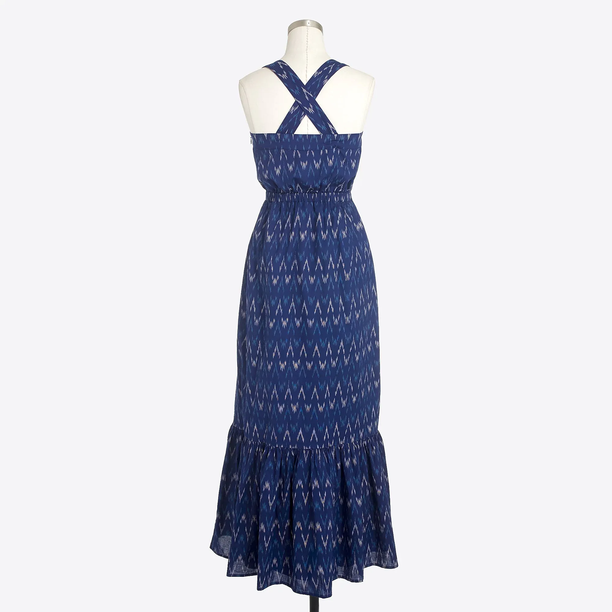 J.crew Ikat prints maxi dress
