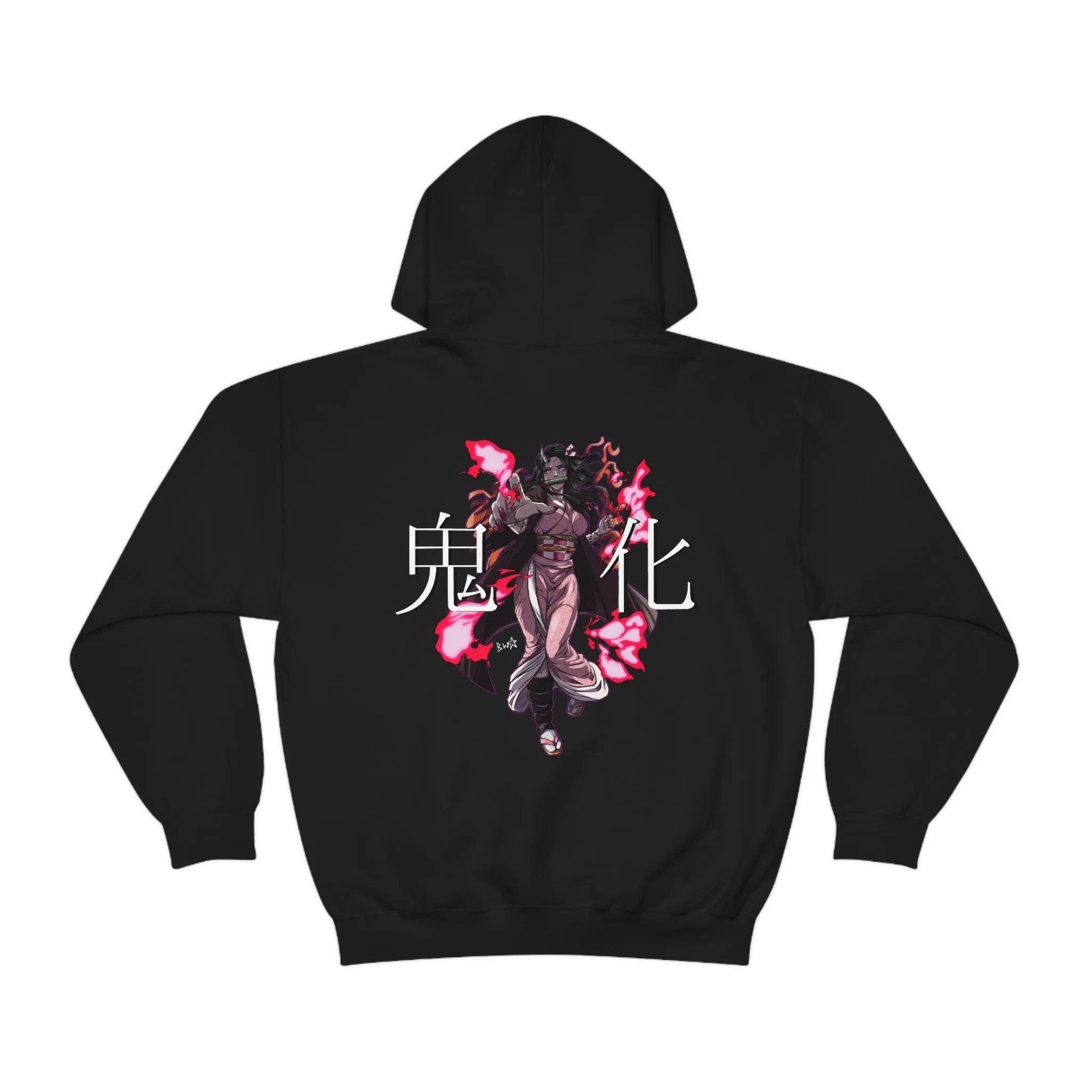 Kamado Nezuko Premium Hoodie - "Pink Flames"