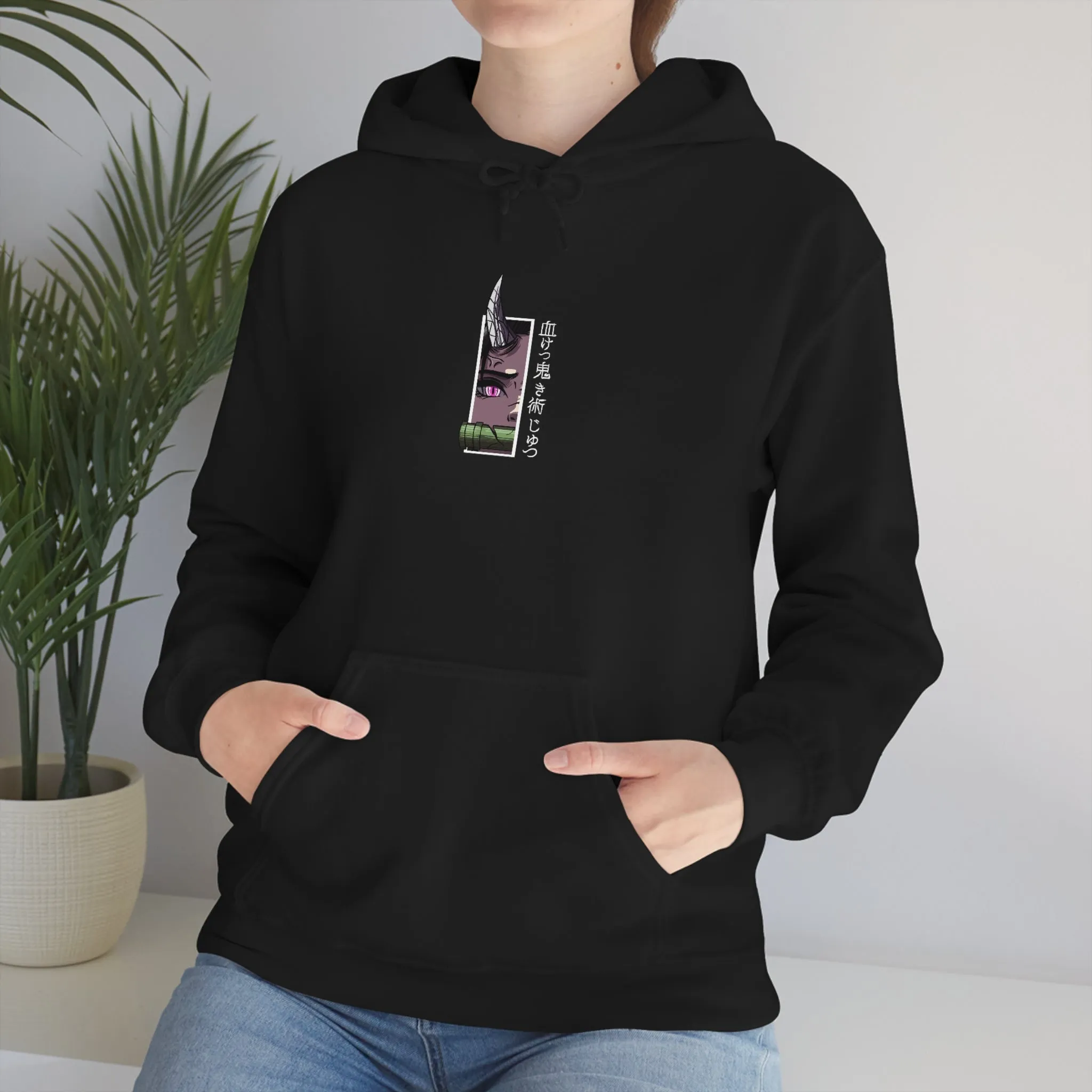 Kamado Nezuko Premium Hoodie - "Pink Flames"