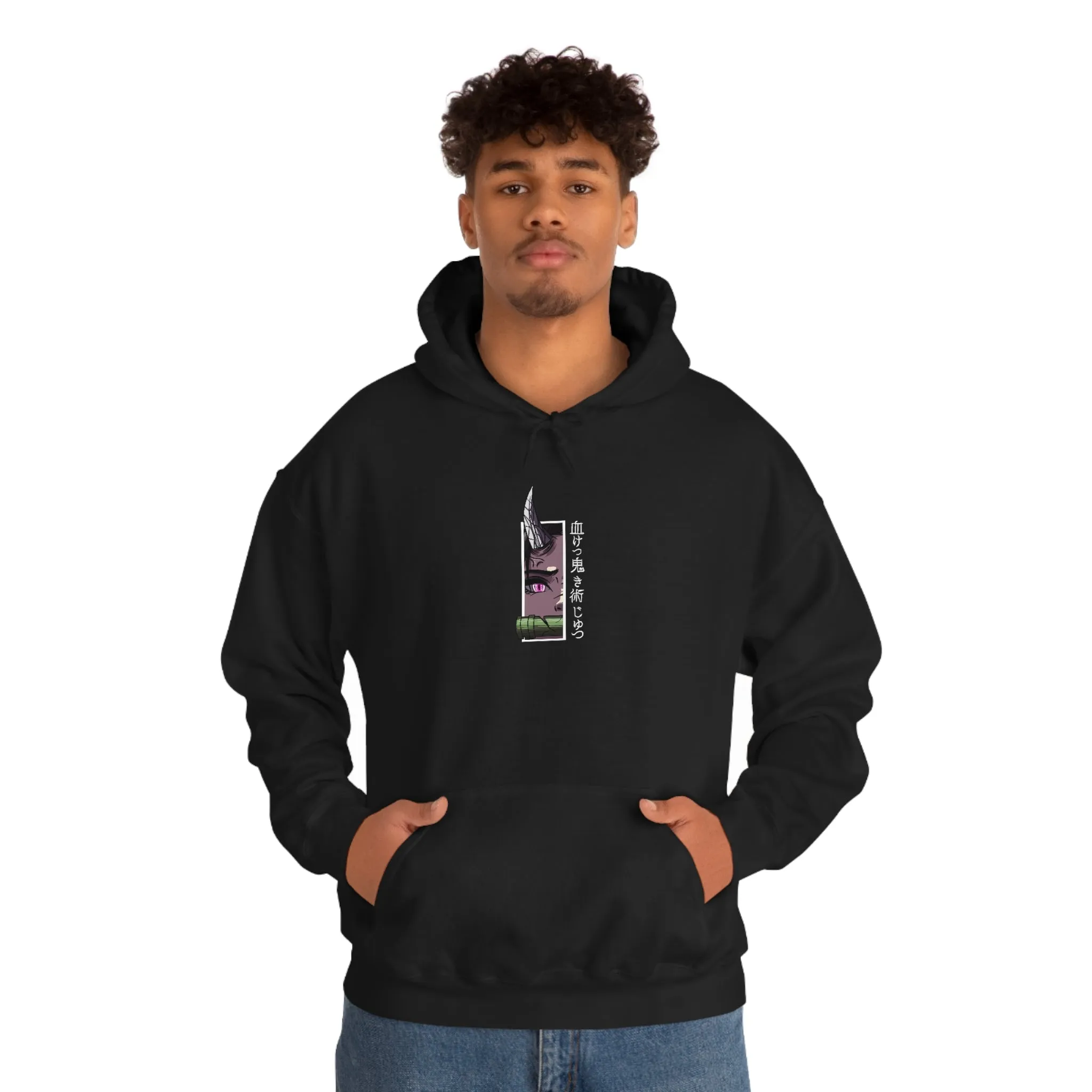 Kamado Nezuko Premium Hoodie - "Pink Flames"