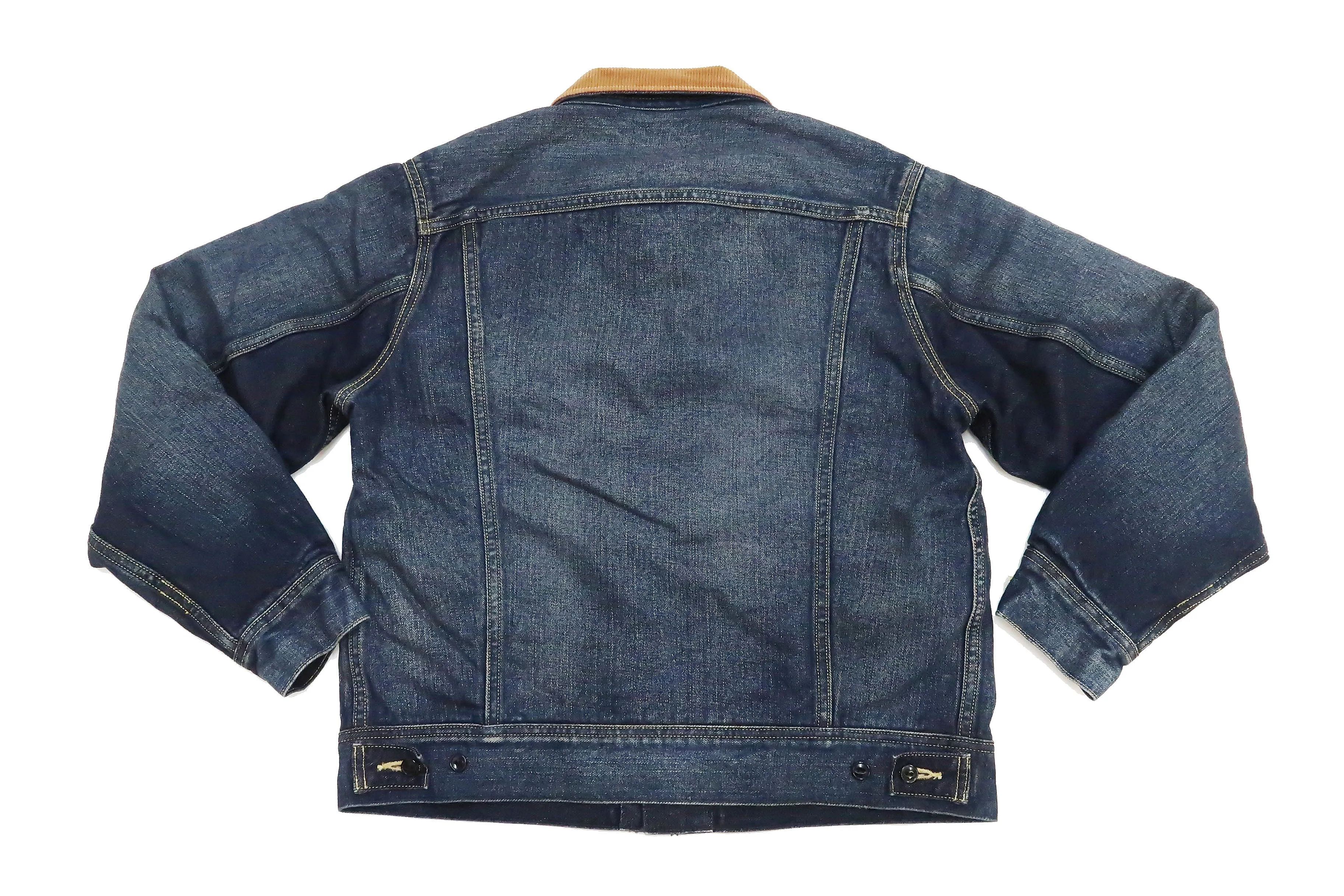 Lee Denim Jacket 101-LJ Men's Reissue Lee Storm Rider 101LJ Blanket-Lined Jacket LM5110 LM5110-526 Pre-Faded-Denim