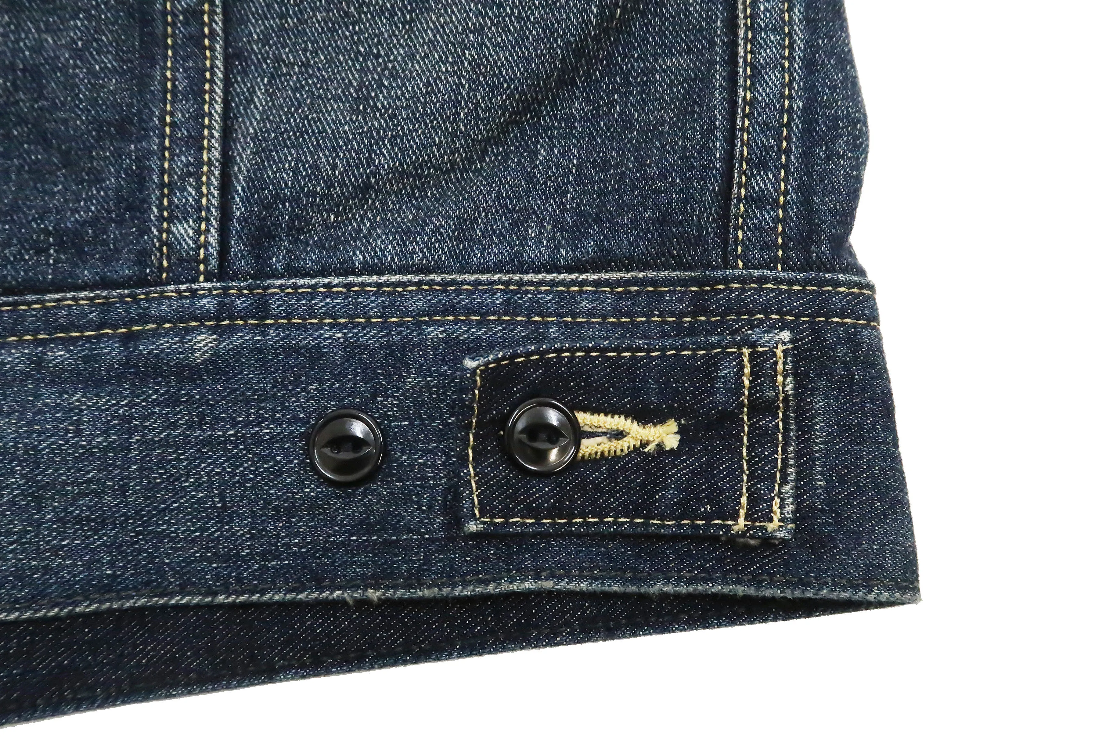 Lee Denim Jacket 101-LJ Men's Reissue Lee Storm Rider 101LJ Blanket-Lined Jacket LM5110 LM5110-526 Pre-Faded-Denim