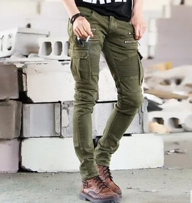LMS Biker Skinny Cargo Pants