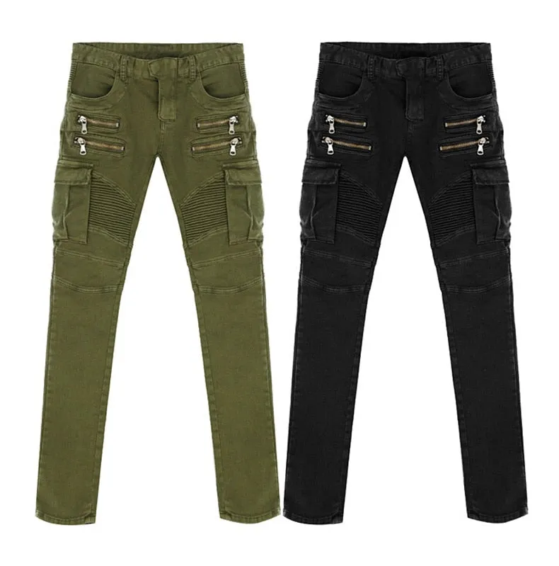 LMS Biker Skinny Cargo Pants