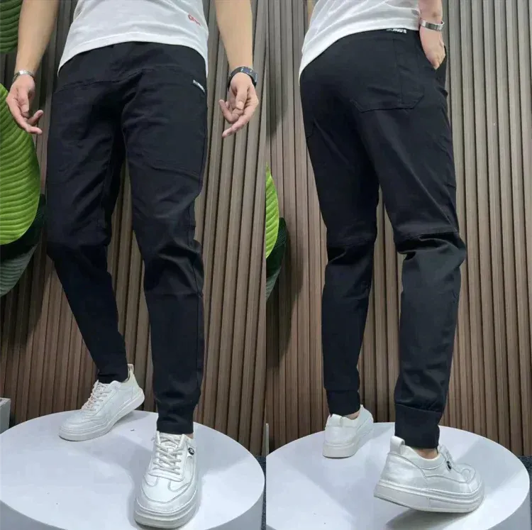 Men's Comfortable Stretch Cargo Pants | Ideal for All-Season Comfort