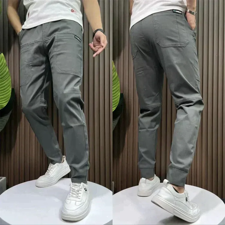 Men's Comfortable Stretch Cargo Pants | Ideal for All-Season Comfort