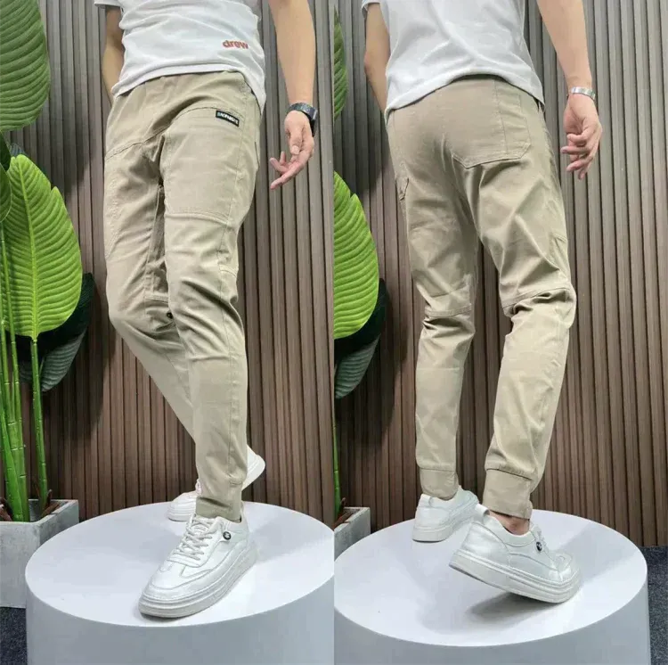 Men's Comfortable Stretch Cargo Pants | Ideal for All-Season Comfort