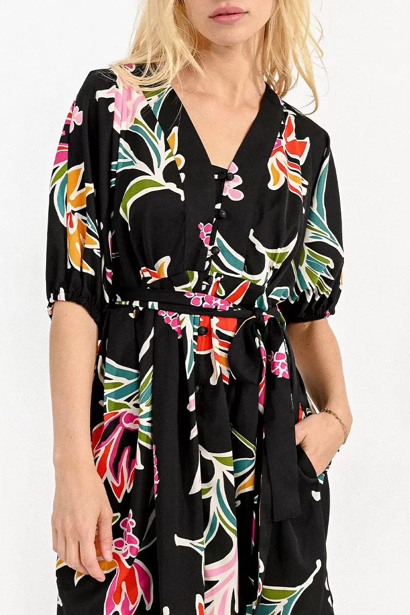 Mini Belted Shirt Dress