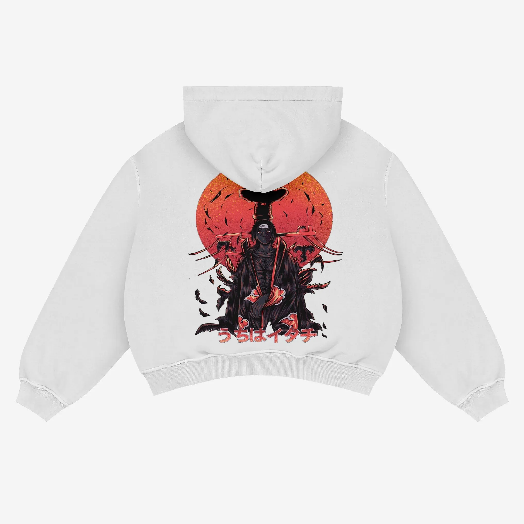 Naruto Itachi Uchiha Hoodie - 100% Cotton, Graphic Street-Style Anime Apparel