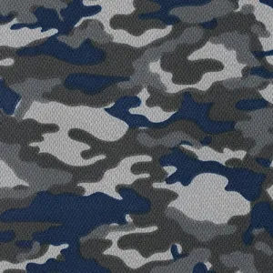 Navy | Camouflage Dimple Mesh - SKU 4562 #U177