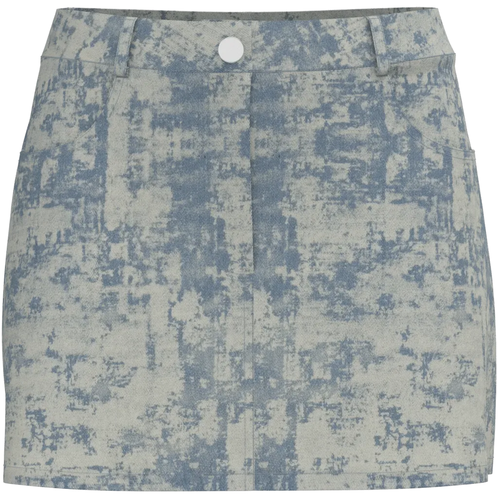 Pieces Jill - Denim nederdel