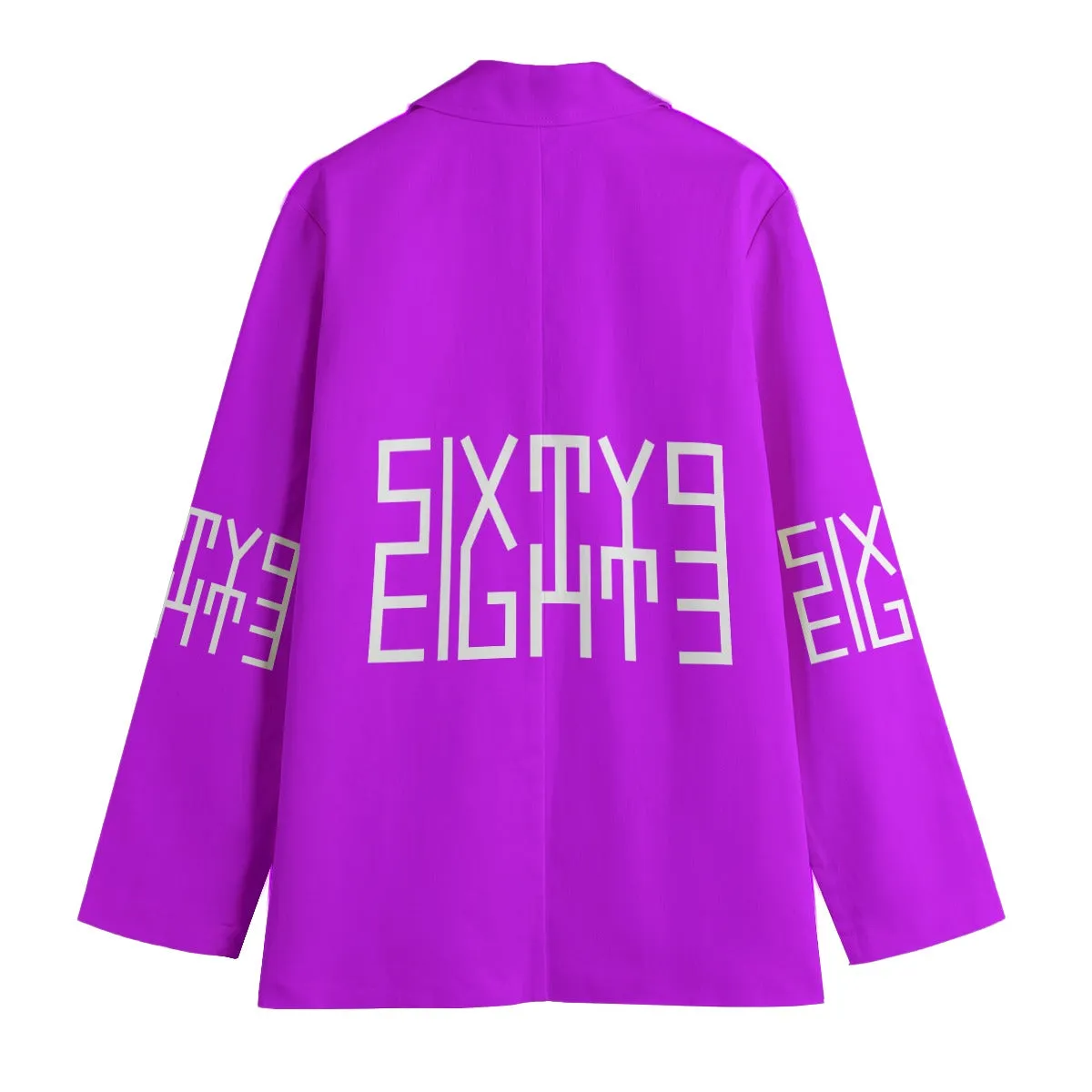 Sixty Eight 93 Logo White Women's Leisure Blazer #20