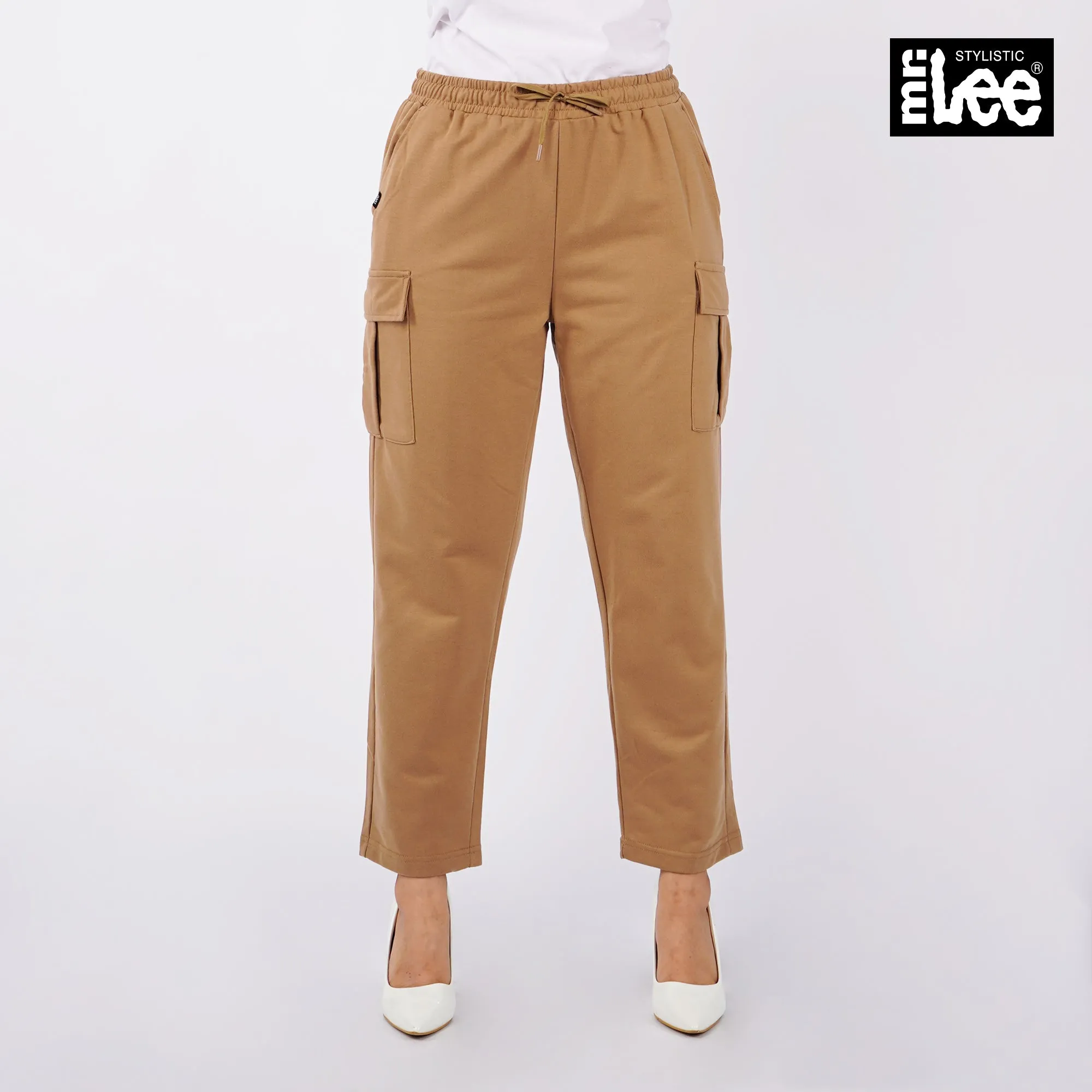 Stylistic Mr. Lee Ladies Basic Non-Denim Cargo Pants 154866-U (Beige)