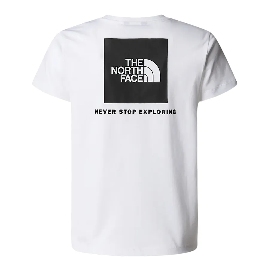 The North Face maglietta manica corta junior Box NSE NF0A89VTFN4 bianco