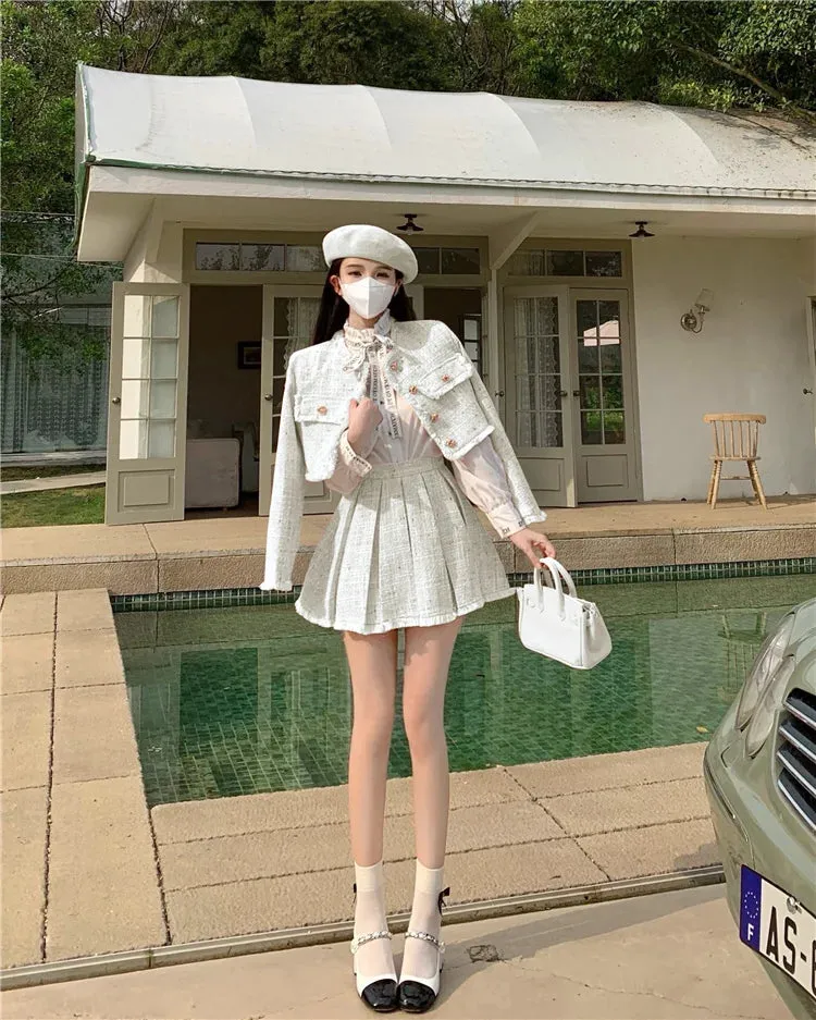 The Sky Looks Dead Skirt Set
