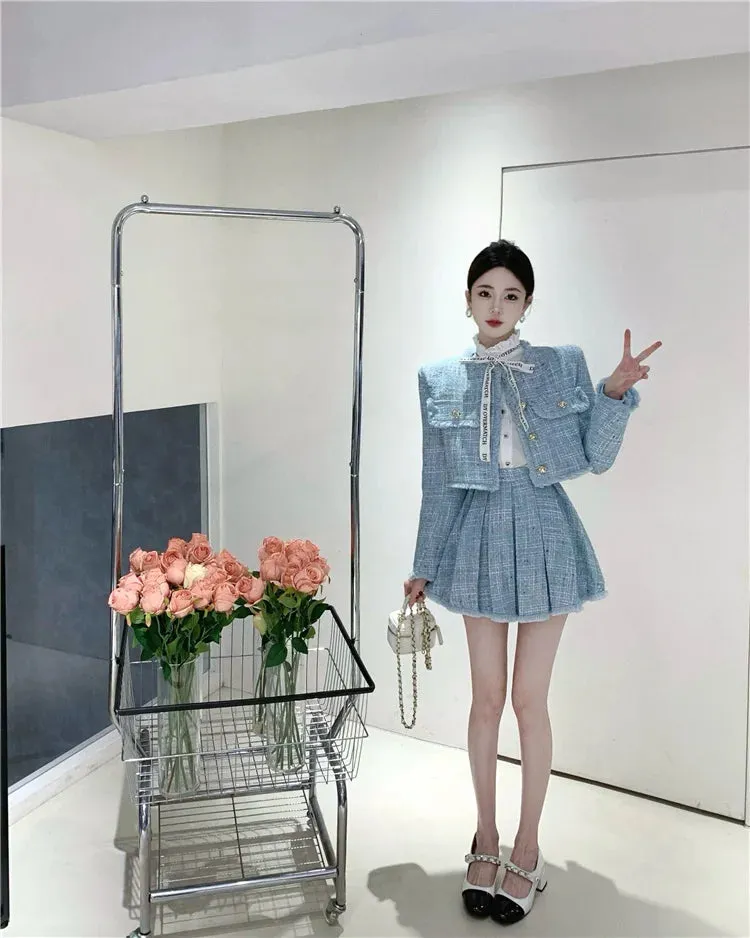 The Sky Looks Dead Skirt Set