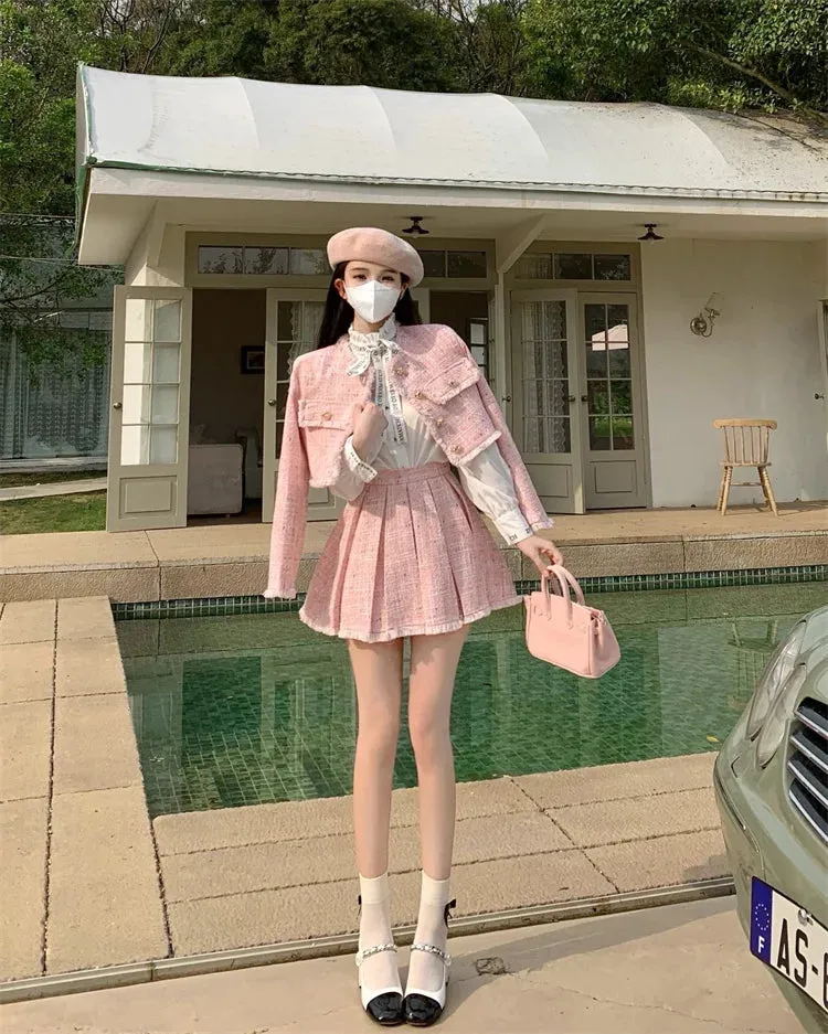 The Sky Looks Dead Skirt Set