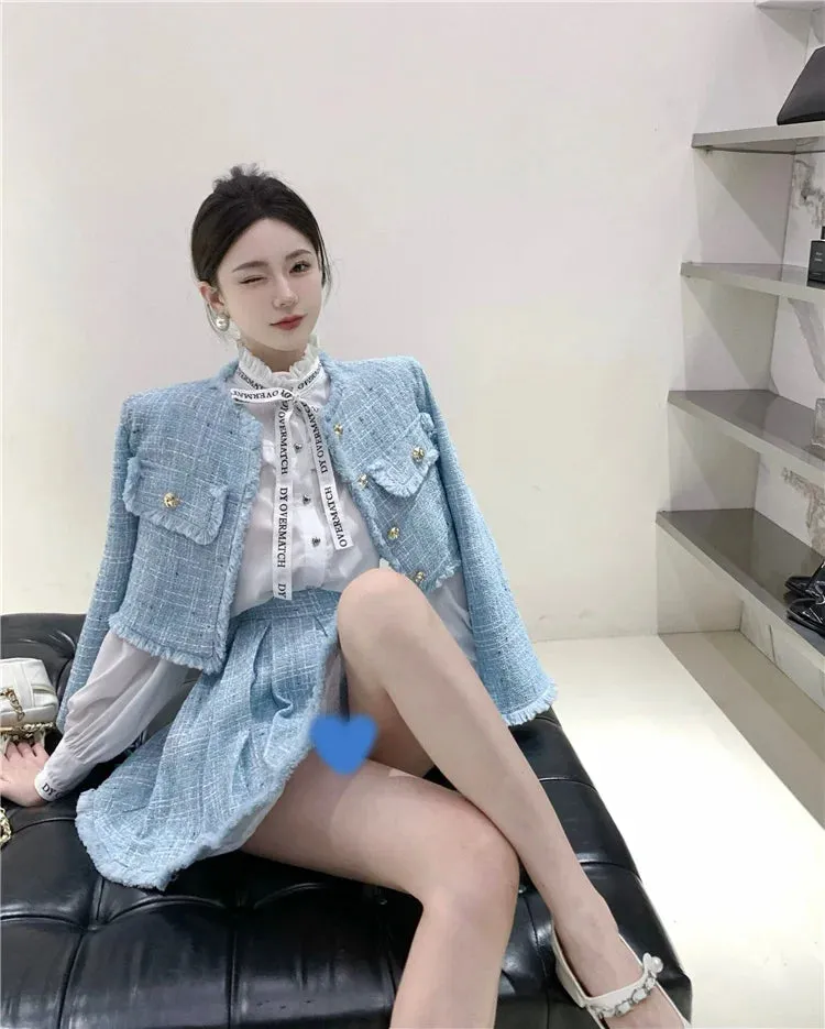 The Sky Looks Dead Skirt Set