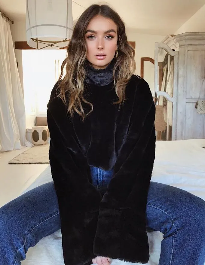 Turtleneck Soft Bell Sleeve Sweater