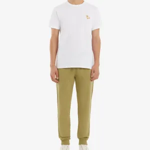 Unisex Chillax Fox Patch Classic Jog Pants - Light Khaki