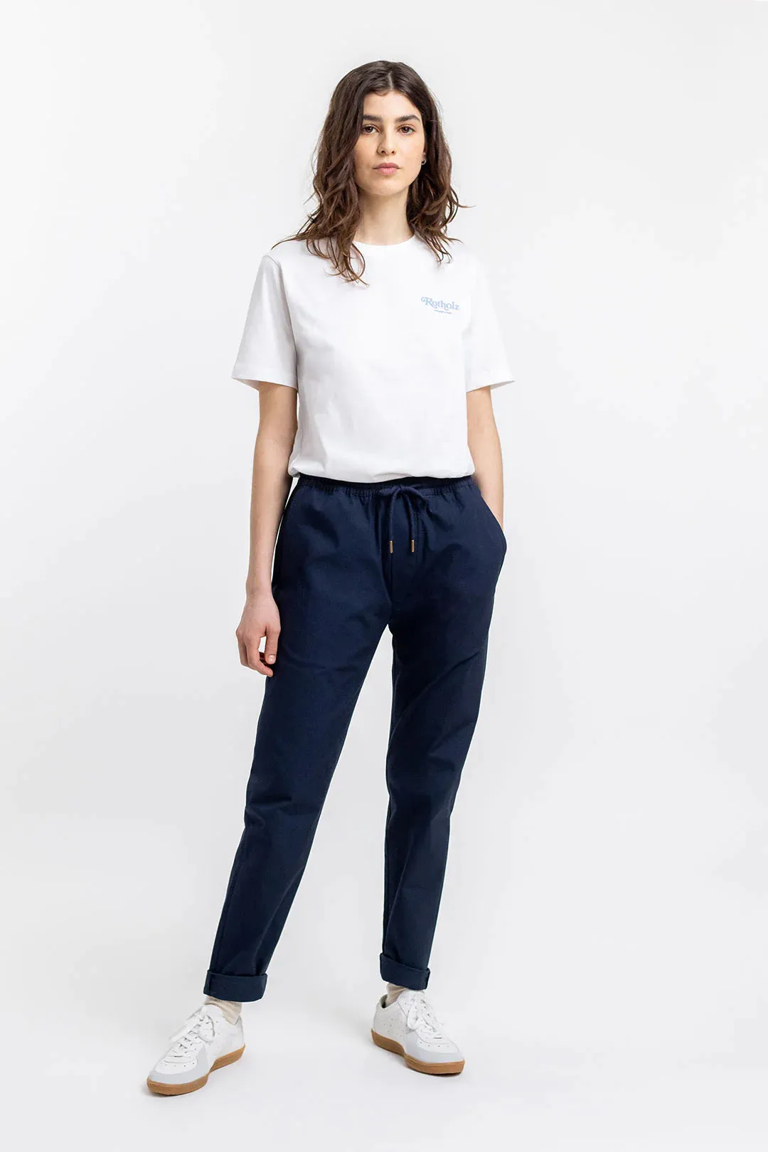 unisex cotton t-shirt - retro white