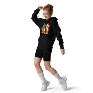 Unisex Hoodie 100% Cotton Face Cat Lovers