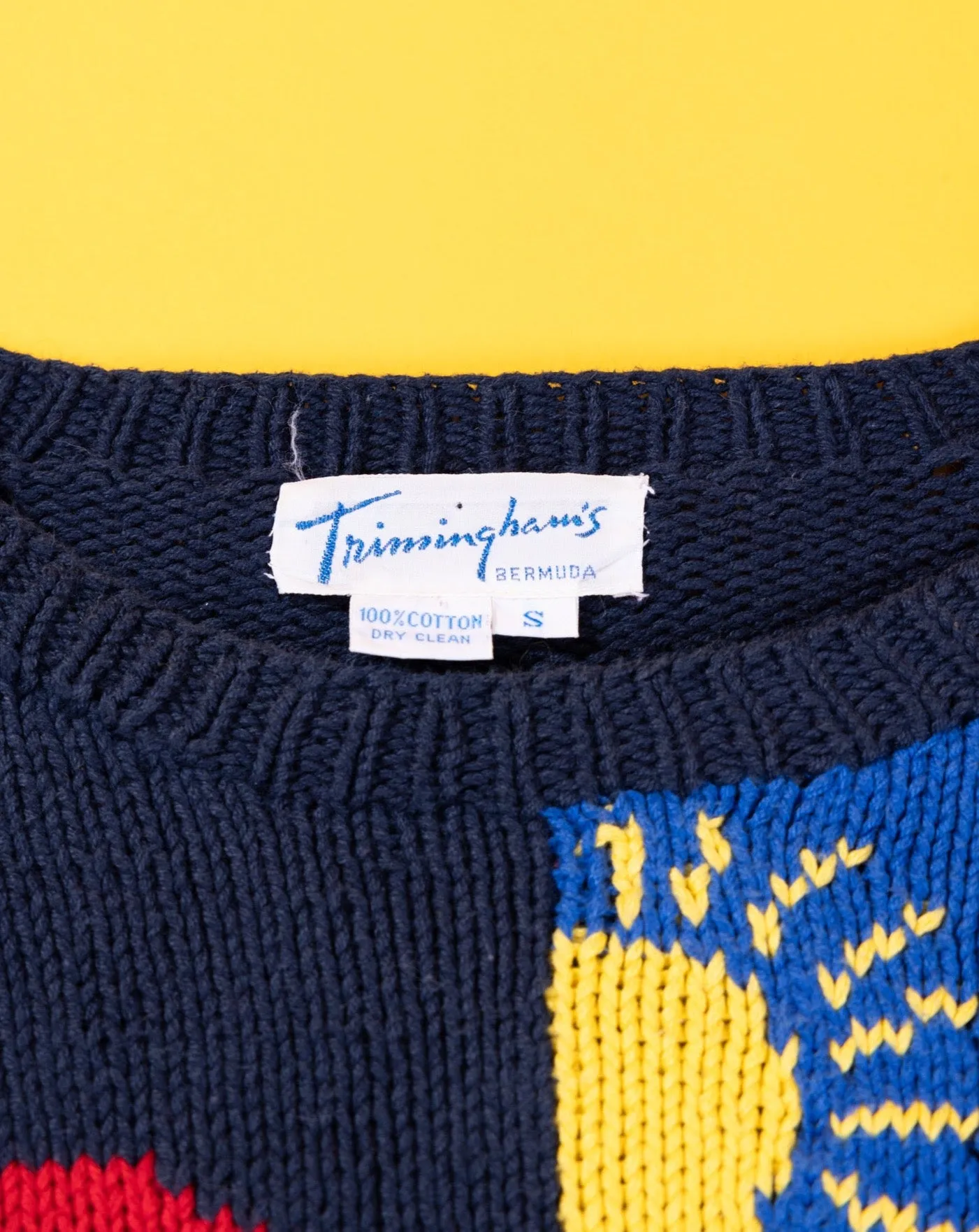 Vintage 90s Trimingham's Bermuda Sweater