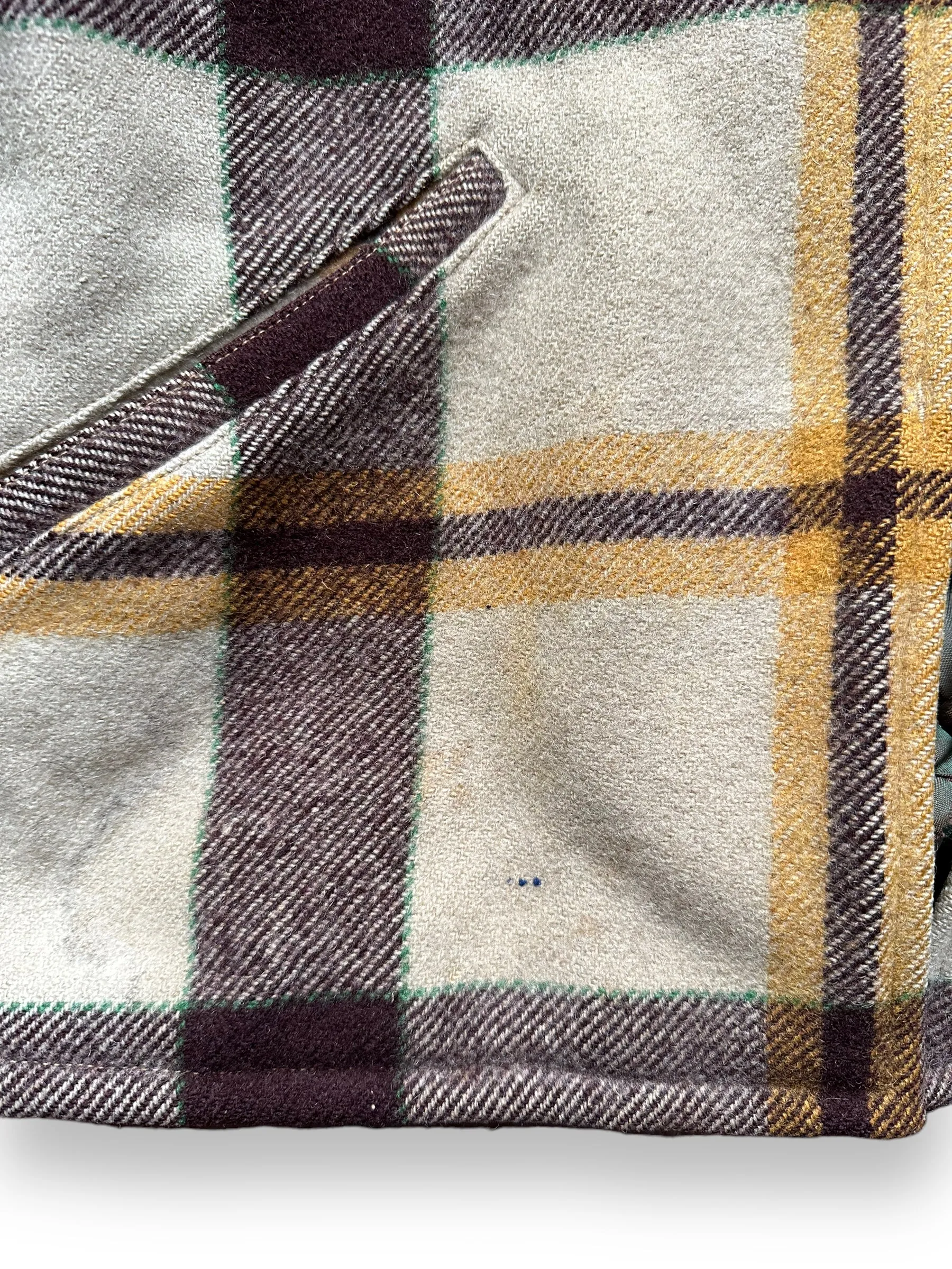 Vintage Hercules Wool Jacket SZ XL |  Barn Owl Vintage Goods | Vintage Sears Wool Coat Seattle