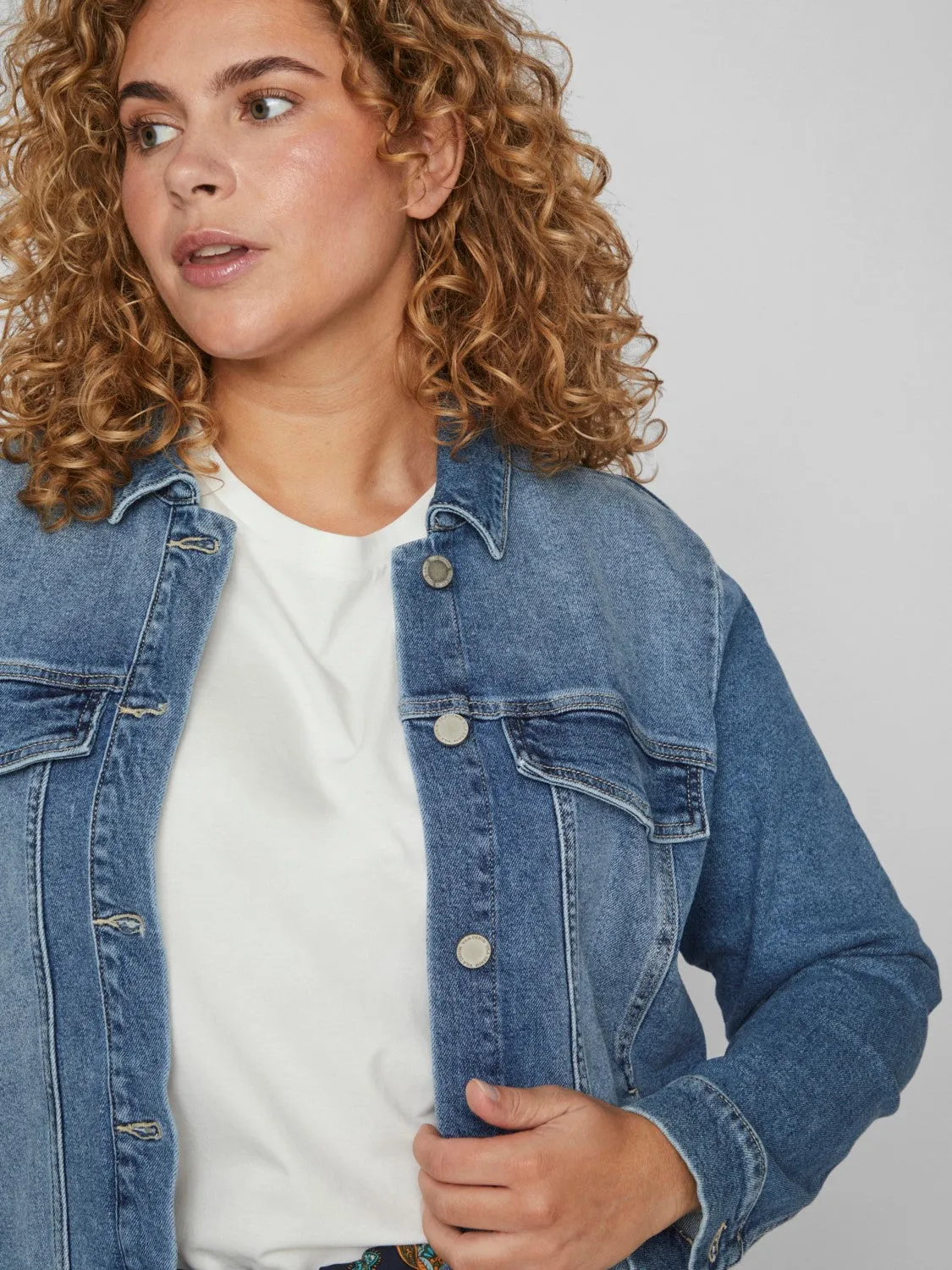 VISOL DENIM JACKET (LIGHT BLUE)
