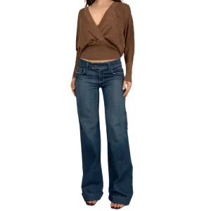 Wide Leg Trouser Jeans (S)
